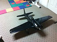 Name: Bearcat 004.jpg
Views: 21
Size: 260.1 KB
Description: total weight with battery aprox 6.5 lbs at 54" span