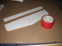 Name: wasp-34.jpg
Views: 181
Size: 74.7 KB
Description: The next step is to cover the Elevator pieces top and bottom witht e red tape( before you do that make sure to lighty sand the edges andmake them smoth) also the instructions say to sand two 45 degre angles on the back edge of front piece of both the elev