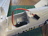Name: jets 014.jpg
Views: 34
Size: 196.5 KB
Description: Notice Servo wire for elevator is not long enough to reach front of plane where Receiver is located a 6" extender was required