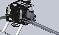 Name: tricopter assem 2.jpg
Views: 138
Size: 97.2 KB
Description: A close up of the yaw mechanism