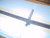 Name: IMG_4297.jpg
Views: 381
Size: 37.7 KB
Description: Bad picture but trying to show only the bottom core was routed to fit the bolt beam. A bit harder but this way I wouldn't have to make any top spackling.