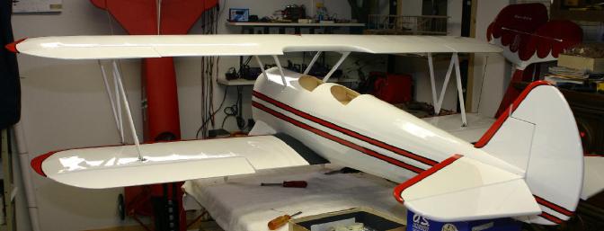 The upper wing mounted.
