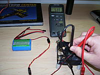 Name: 100_2366.jpg
Views: 50
Size: 199.5 KB
Description: Voltage at the fan with the diode attached. 5.37vdc. 

A 1.55vdc drop