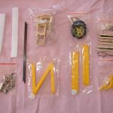 Contents of the hardware pack.