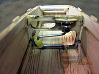 Name: Mini_Hunter 004.jpg
Views: 34
Size: 170.3 KB
Description: Steering aparatus....going for the 4th servo myself...no monkey mixer for this builder.