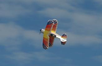 Knife edge flight.......