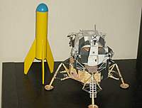 Name: Astron Streak 002.jpg
Views: 223
Size: 58.7 KB
Description: Astron Streak upsized next to my 1/32 scale Lunar Module 'Eagle'.