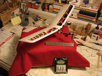 Name: Ember, 06-10-2008  #5.jpg
Views: 315
Size: 101.6 KB
Description: Ember in the shop, awaiting lights installation.