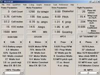 Name: E-calc data 1500mah.jpg
Views: 193
Size: 64.2 KB
Description: Using a TP 1500 battery and APC-E prop for comparison