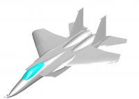 Name: Final 3D F-15.jpg
Views: 602
Size: 41.4 KB
Description: F-15 with the blocks rounded off using the cross sections from the 3-view as guidelines.