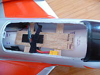 Name: P1040146.jpg
Views: 72
Size: 63.2 KB
Description: Battery positions marked for CG.  3S 1800 40C, 3S 2350 25C & 4S 1800 40C.