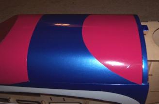 Note the hatch is now on properly, so the colors wouldn't line up.