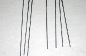 Control rods cut to length