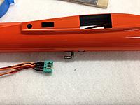 Name: v3.jpg
Views: 485
Size: 148.6 KB
Description: Jiri Baudis supplied connector. He also prepares the fuselage by cutting the hole for the connector.