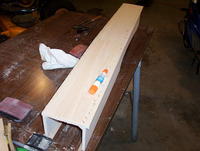 Name: 100_7248.jpg
Views: 86
Size: 91.9 KB
Description: Glue only the topsheets on, leave the bottom sheeting off until after the wing is lined up.