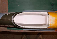 Name: 3 1-2 in wide.jpg
Views: 130
Size: 59.3 KB
Description: "scale" canopy is just too narrow for fusleage.  This canopy plug is 3.5" wide at the base.