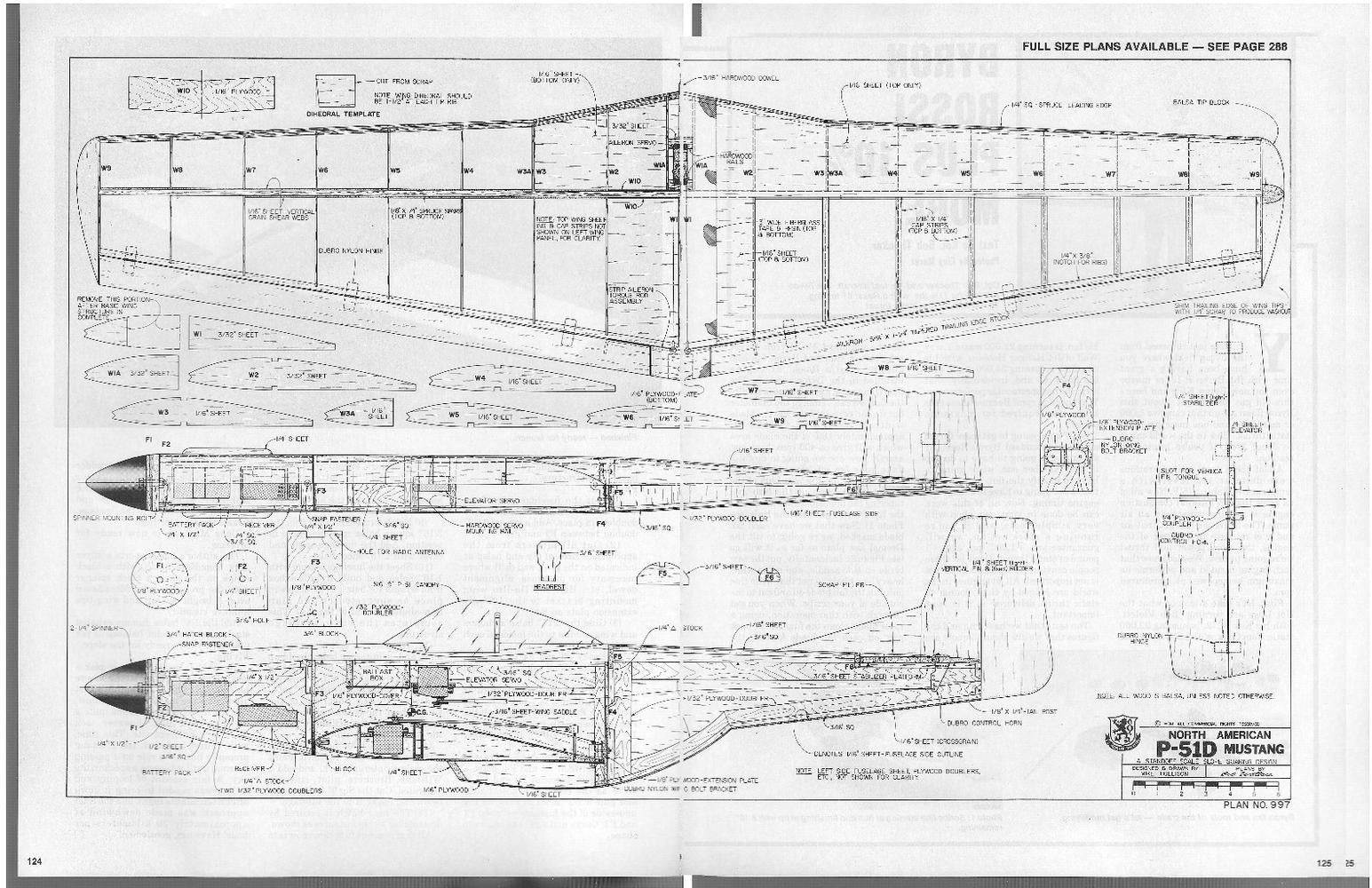 P 51 Plans