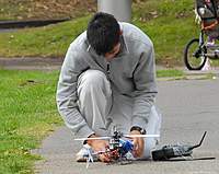 Name: 2010.10.10.00986.jpg
Views: 360
Size: 123.9 KB
Description: Kevin preps one of his birds to go about 12:17:15.9  (LOL - ya gotta love digital - the camera takes yer notes for ya!!!) to have something to do after his little go-fastie suffered multiple electro-mechanical failure chains...