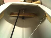 Name: rudder 3.jpg
Views: 104
Size: 39.5 KB
Description: rudder support with carbon kite tube for pushrod.