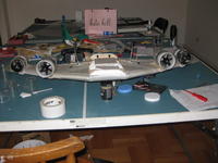 Name: 747 013.jpg
Views: 1587
Size: 69.1 KB
Description: 4 fans.
The bottom of the wing is a little damaged from the maiden flight when it landed on its belly
