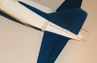 After joining the fuselage halves, I filled in the seams and joints.