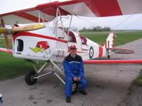 Name: bipes 035.jpg
Views: 641
Size: 59.6 KB
Description: A happy co-pilot after his first TigerMoth flight.