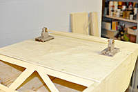 Name: DSC_6896.jpg
Views: 83
Size: 50.3 KB
Description: Deck panel in place with boom supports sticking through