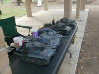 Name: RCTankWars2.jpg
Views: 122
Size: 95.0 KB
Description: The Lineup of tanks Ready to do Battle