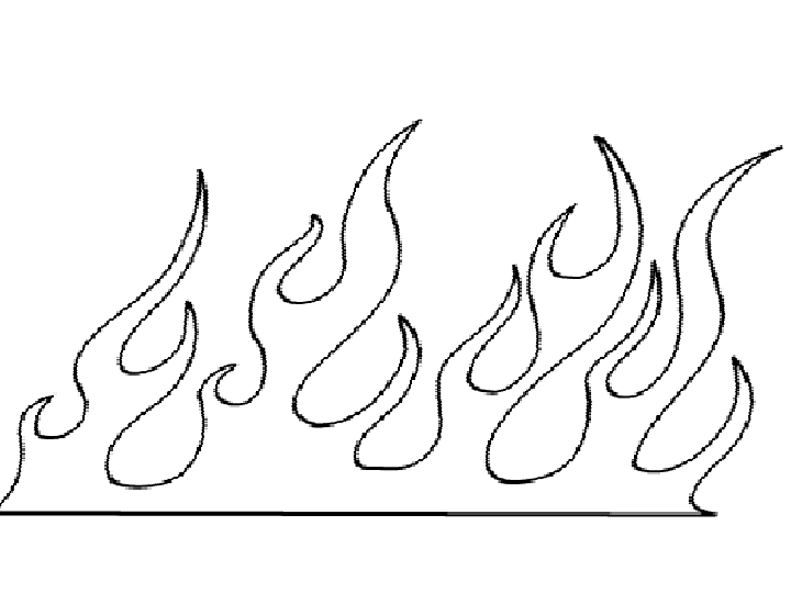 Free Flame Template Print Out