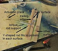 Name: DragRudders-00.jpg
Views: 20
Size: 183.0 KB
Description: Layout of the actuation rod and pockets in the surfaces.