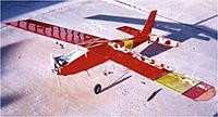 Name: miragebakup1.jpg
Views: 23
Size: 22.9 KB
Description: Goldberg Mirage, wing upside down and backwards... flyable.