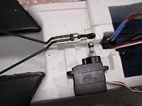 Name: IMG_3083.jpg
Views: 31
Size: 81.7 KB
Description: servo is not final fitted.. just there to show arrangement...  connector and link will all be epoxied to make one solid piece.