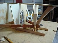 Name: DSC01392.jpg
Views: 127
Size: 36.0 KB
Description: 2 cedar planks glued together and to the stern frame