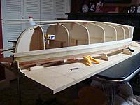 Name: DSC01422.jpg
Views: 103
Size: 100.6 KB
Description: Adding 1 plank on one side then 1 on the other.