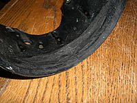 Name: CIMG7568.jpg
Views: 55
Size: 242.2 KB
Description: Severe shroud damage showing fracture and rubbing.