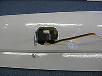 Name: wingservo.jpg
Views: 116
Size: 66.1 KB
Description: Servo test for fit.
