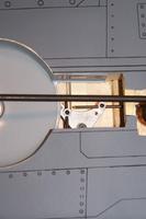 Name: Kyosho P40-50 series build mods 005.jpg
Views: 216
Size: 44.1 KB
Description: This is the position you want your pushrod to be in when the gear is fully retracted. It is parrarell to the strut.