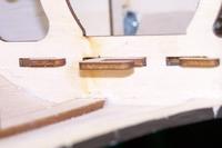 Name: Kyosho P40-50 series build mods 036.jpg
Views: 154
Size: 33.1 KB
Description: Here is the back of the second bulkhead with the side frames hooked into it. There is NO glue in these joints!!!!!