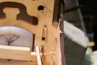 Name: Kyosho P40-50 series build mods 057.jpg
Views: 178
Size: 46.2 KB
Description: Here is a picture of the 1/4" carpenter's chisel cutting out the hot glue.