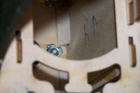 Name: Kyosho P40-50 series build mods 041.jpg
Views: 123
Size: 31.8 KB
Description: Right side doubler dry fit in place. The tab on end can be seen by the T-nut between the triangle stock.
