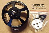 Name: XM5015TE-6MR rotor 2.jpg
Views: 120
Size: 198.6 KB
Description: Version "MR" with a short reduced shaft