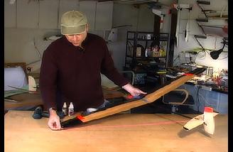  Paul discussing how to square a wing.