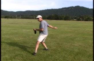  Paul shows the discus launch sans plane.