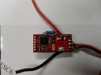 Name: SL370818.jpg
Views: 316
Size: 42.9 KB
Description: Resistor fitted and viewed through a magnifying glass. After this I epoxied the resistor to the edge of the board from the back and put a shrink wrap band around it as it took some time to do!! Ask my eyes!!
