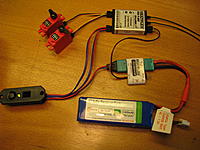 Name: Mlink_sensor_2.jpg
Views: 214
Size: 257.7 KB
Description: SAFETY-SWITCH LiPo #85062
Very fine regulator from Multiplex.
Rated for 5 amp with LiFe and NiCd/NiMh.
Rated for 2 amp with LiPo.