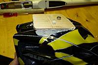 Name: P1050813.jpg
Views: 284
Size: 68.9 KB
Description: sheet (does not look like but) fits perfect to the helmet with some PU foam - no tolerance