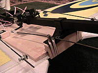 Name: IMG_0339[1].jpg
Views: 587
Size: 96.3 KB
Description: Rubber band post are extended. Servo's are mounted in the factory Slow Stick mounts.