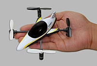 Name: Ares Ethos QX 75 (3) Left High Angle in Hand, Yellow.jpg
Views: 174
Size: 108.1 KB
Description: The nano-micro size allows for easy flying in smaller indoor spaces and fully proportional 4-channel control offers plenty of maneuverability for flying outdoors in light wind conditions too.