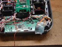 Name: timer mod.jpg
Views: 140
Size: 130.7 KB
Description: Here you can see the timer mod board in heatshrink and the final 4th wire. It goes to the timer button.