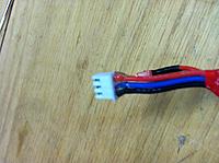 Name: lead.jpg
Views: 77
Size: 132.1 KB
Description: Used hot glue to seal the back end of the balance plug